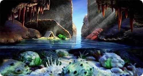 神奇！絕美食物風景畫