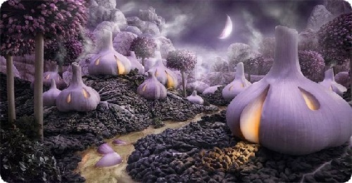 神奇！絕美食物風景畫