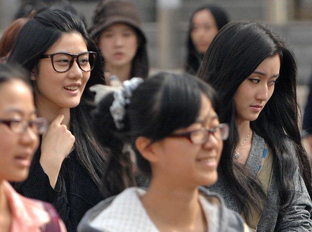 北京電影學院滿眼都是美女