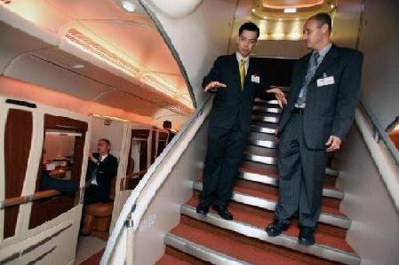 花費(fèi)1億美金裝修的超豪華A380