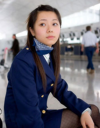 組圖:空姐真實(shí)收入支出曝光