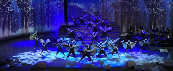 大型情景交響歌舞《智取威虎山》牡丹江首演