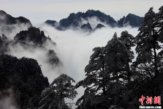 黃山迎來今冬首場(chǎng)降雪