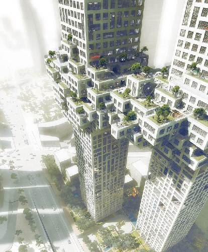 韓國大樓酷似世貿被襲場景