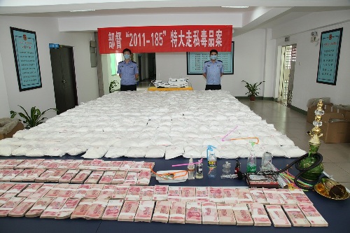 兩岸警方聯手摧毀特大販毒團伙 共繳353千克