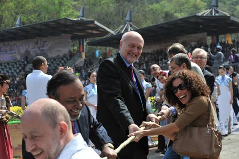 2012年中國都江堰清明放水節隆重開幕