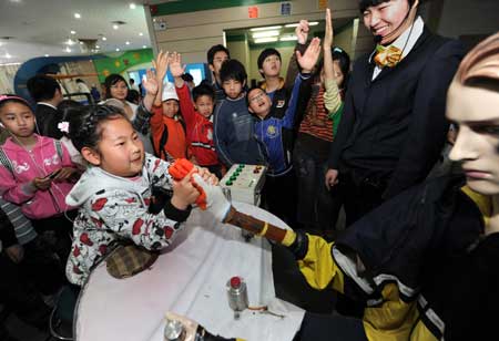 合肥流動(dòng)兒童科技館里度周末