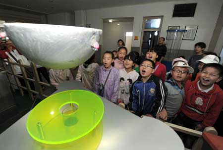 合肥流動兒童科技館里度周末