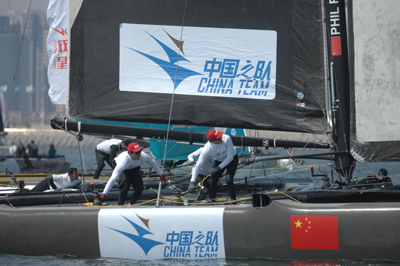 2012國際極限帆船系列賽青島站比賽結束