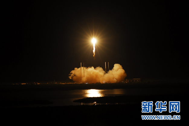 美首次向國際空間站發射商業飛船(圖)