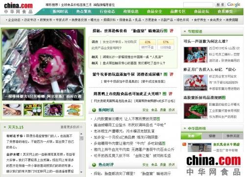 中華網食品頻道特別活動:那些年,我們曾經擁有過