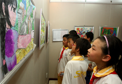 書畫飄香“六一”節