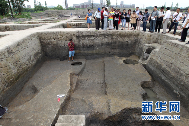 上海：首次向公眾開放考古現場(組圖)