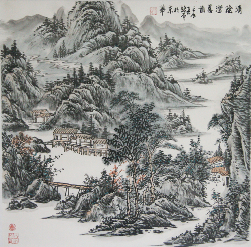 “文化走基層著名畫家慰問”活動在北京第一看守所舉辦