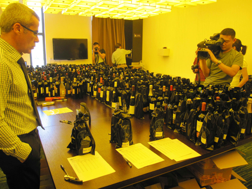 中國國際葡萄酒·烈酒品評賽在蓬萊揭幕