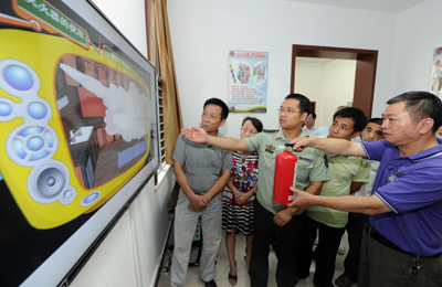 安徽省首個“社區(qū)消防體驗展示館”亮相合肥