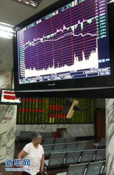 滬深股市大跌 上證綜指跌破2200點(diǎn)