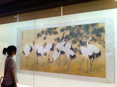 “翎羽飛花——陳之佛工筆花鳥畫展”山西博物院開展