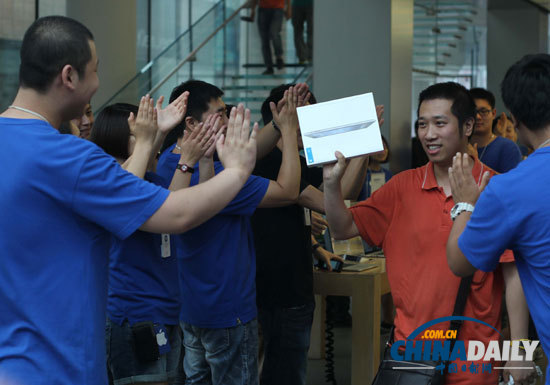 蘋果新iPad行貨內(nèi)地上市 “瘋狂排隊”場景不再