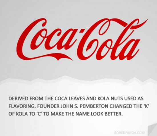 趣味組圖:全球各大品牌命名“潛規則”