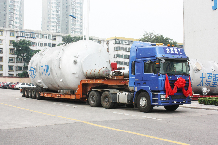 太重煤化工:七套設備開赴新疆伊犁