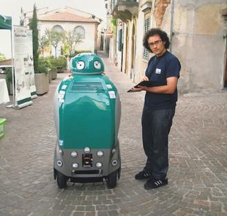 意大利研發垃圾車機器人 電話預約可上門回收