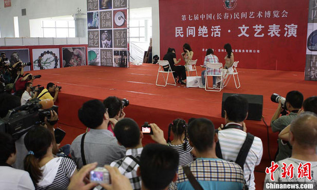 民間藝術博覽會在長春開幕 引大量市民參觀