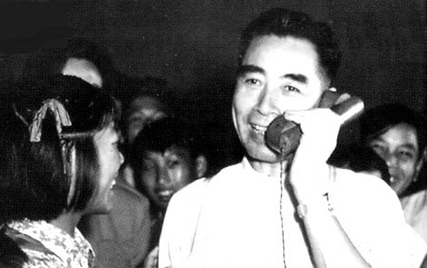 周恩來十大可愛瞬間 偉人也有萌態