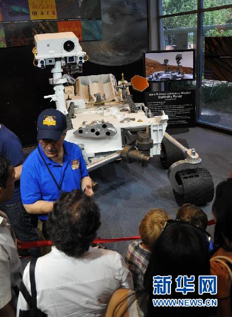 “好奇”號火星車已在火星表面著陸