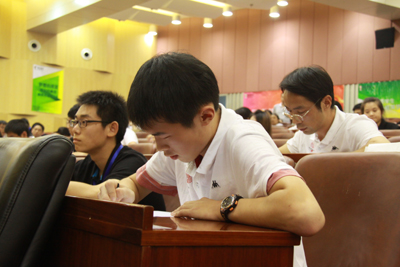 2012中國數獨錦標賽在京落幕 14歲杭州小將獲冠軍