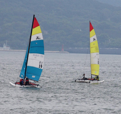 2012年亞太HOBIE級帆船錦標賽在山東威海舉行