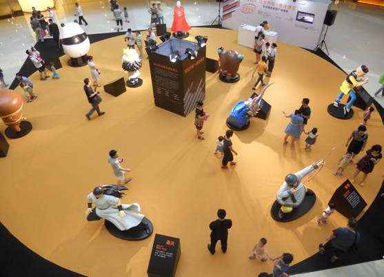 “香港原創(chuàng)漫畫人物巡禮”在杭州萬象城展出
