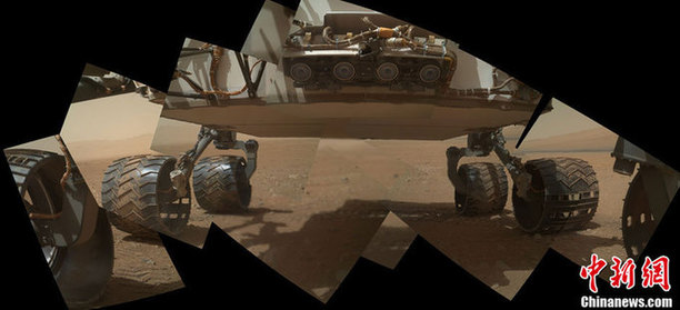 美“好奇號(hào)”火星車(chē) 火星“玩”自拍（圖）