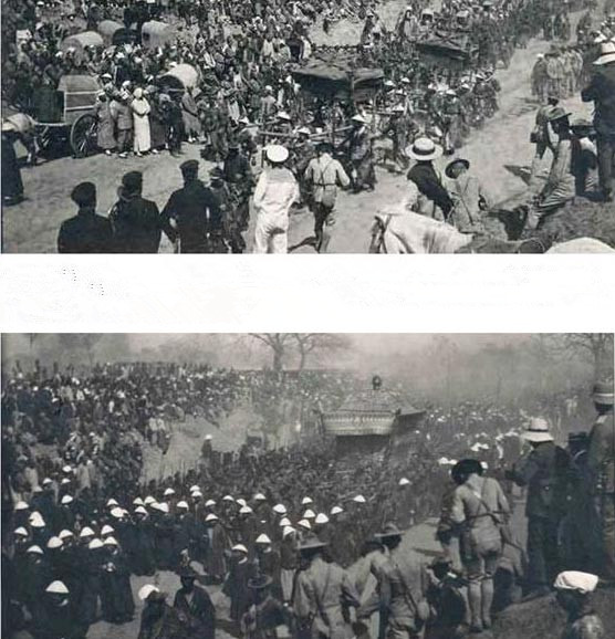 曝慈禧葬禮上的恐怖畫面！