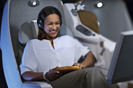 組圖：體驗(yàn)阿聯(lián)酋航空飛行旅途奢華享受