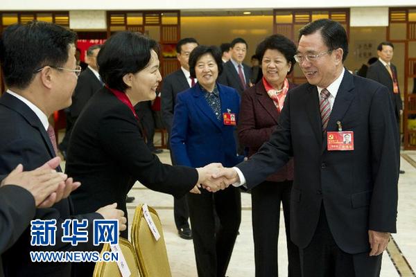 賀國強參加福建代表團討論