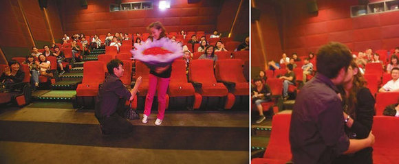 組圖：全球最令人瞠目的求婚創意