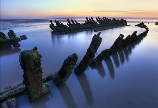 宛如幽靈！揭秘奇異的沉船殘骸檔案(高清)