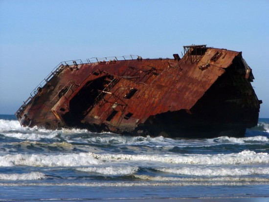 宛如幽靈！揭秘奇異的沉船殘骸檔案(高清)