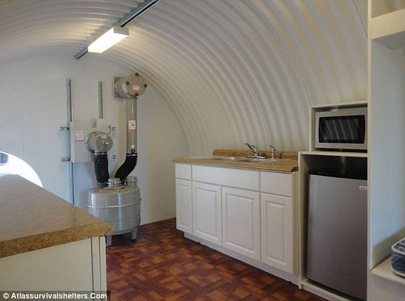 美男子制豪華避難艙應(yīng)對世界末日：造價46萬元