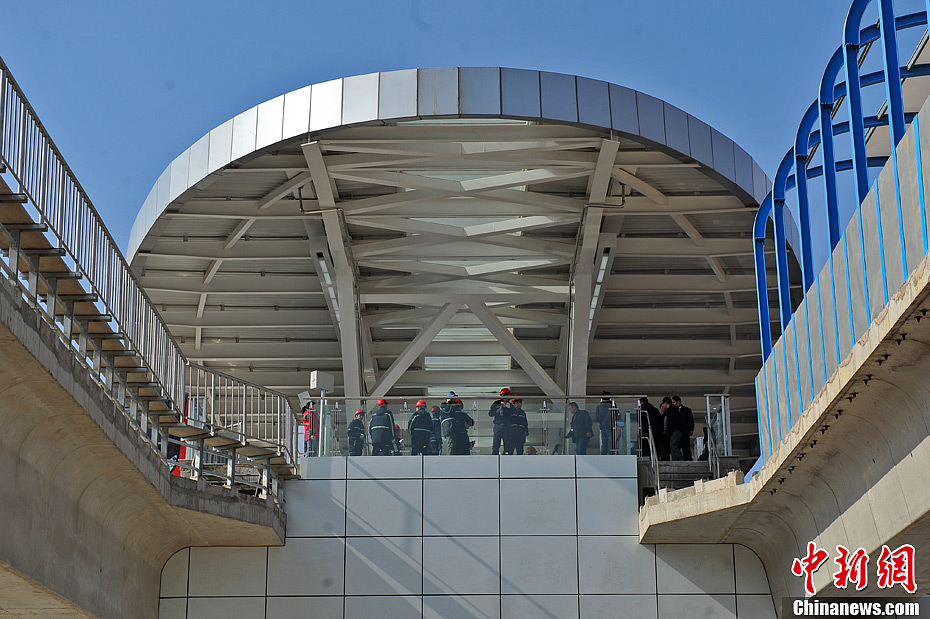 昆明地鐵南段列車(chē)試運(yùn)行中發(fā)生脫軌事故