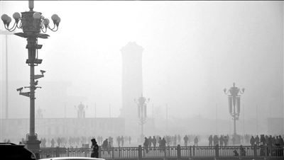 北京通州達極重污染值 未來三天多地將達極重污染