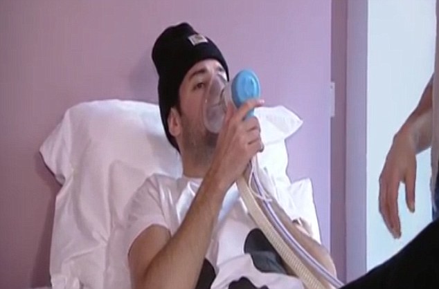 男子體驗分娩鎮痛 難以忍痛終放棄(組圖)