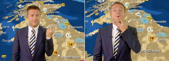 盤點直播節目的失控瞬間