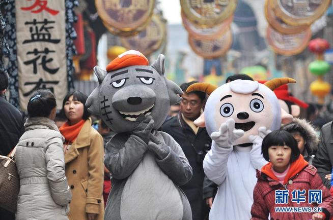 春節長假各地景區迎人潮