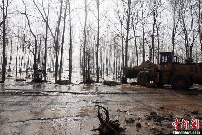 直擊山西洪洞受災現場 部分鐵路恢復通車