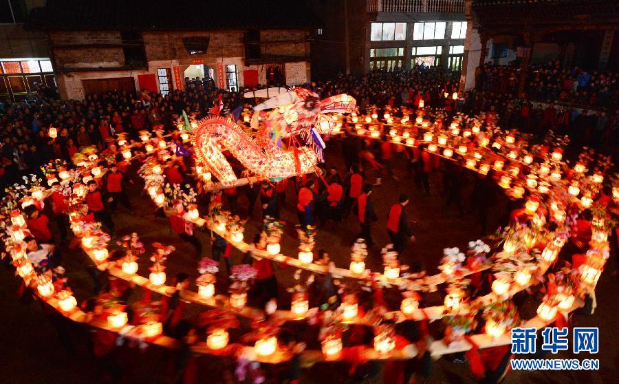 各地“霸氣民風”PK鬧元宵