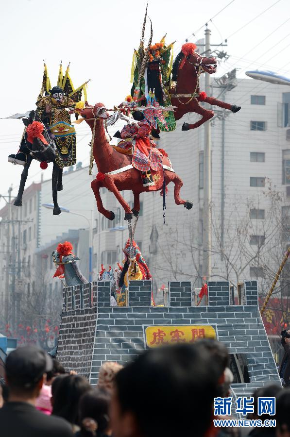 各地“霸氣民風”PK鬧元宵