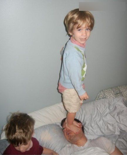 太囧 老爸帶孩子太坑人了