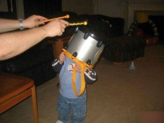 太囧 老爸帶孩子太坑人了